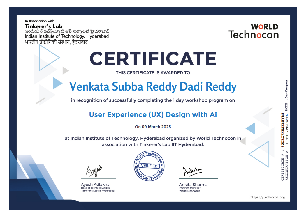 User Centered Analysis and Conceptual Design
